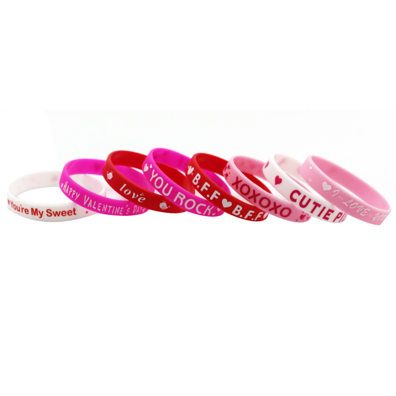 1 pieces Random color matching new creative decoration PVC bracelet